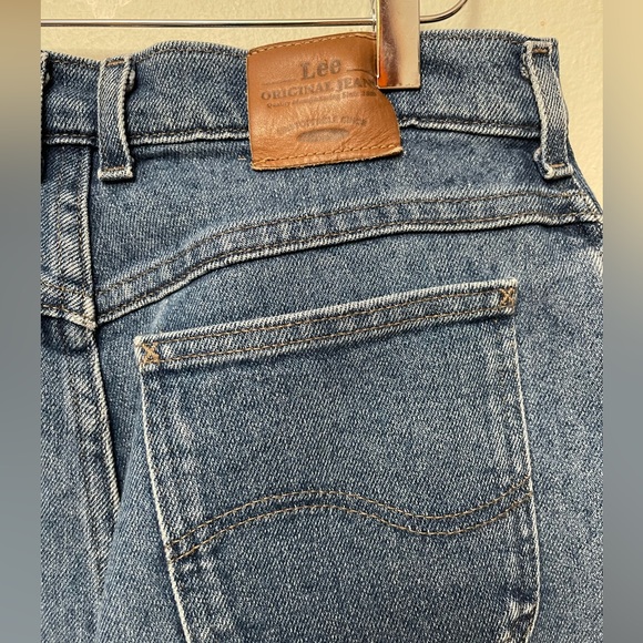 VINTAGE Lee High Waisted "Mom" Jeans, SZ 12M - Picture 4 of 6